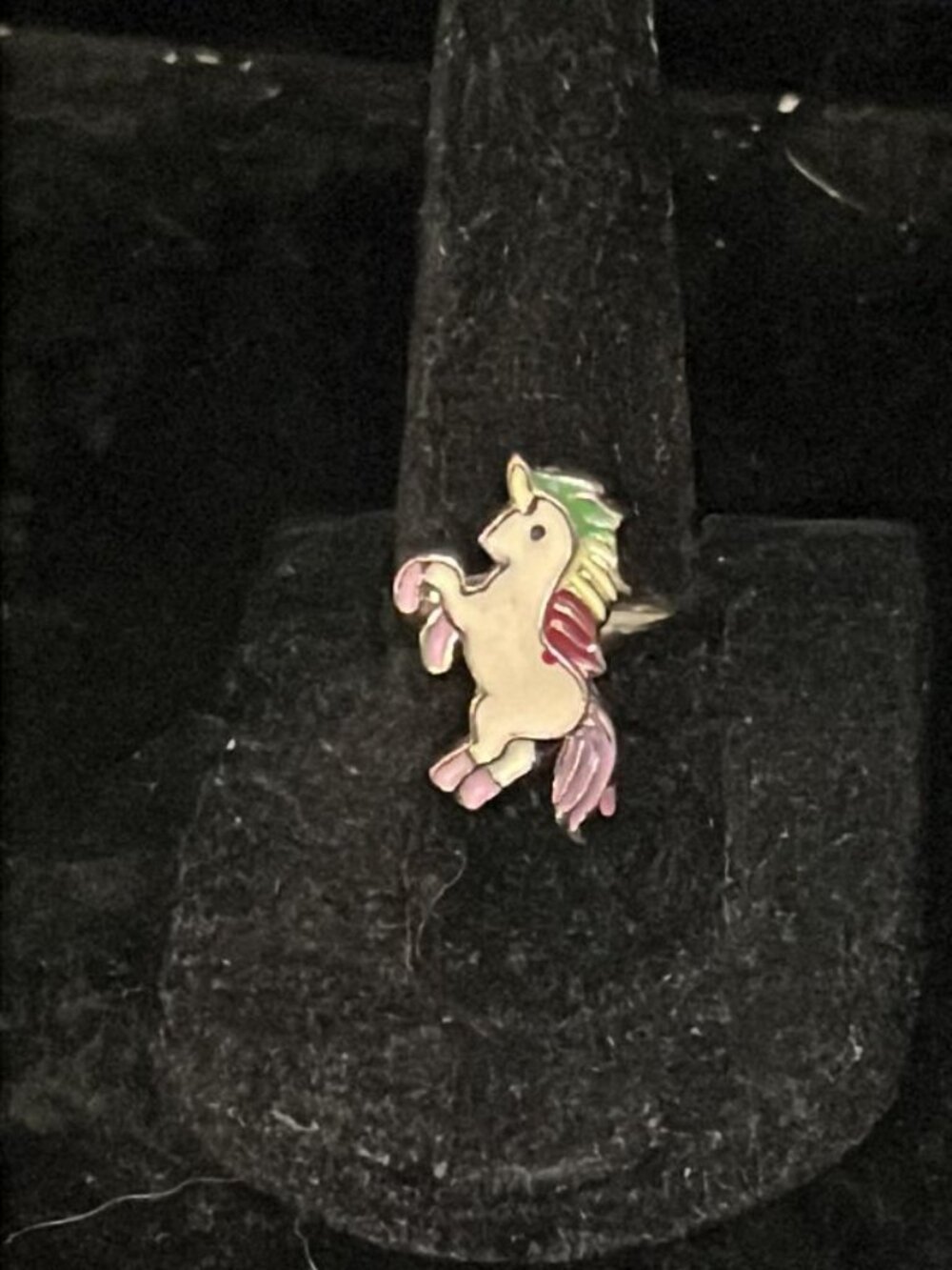 Rainbow Unicorn Ring